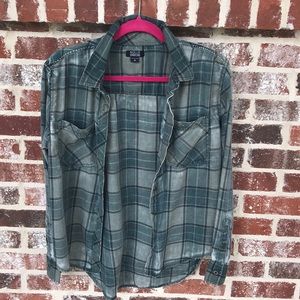 Green flannel